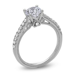Sterling Silver Solitaire Engagement Ring